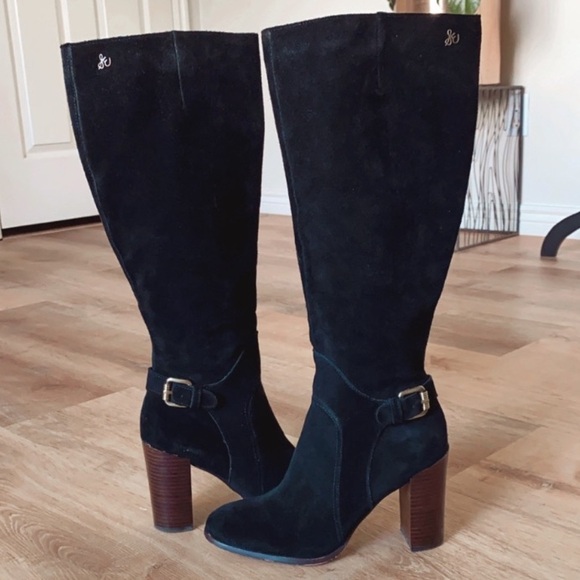 Sam Edelman Lucy Suede Boots - Picture 7 of 7